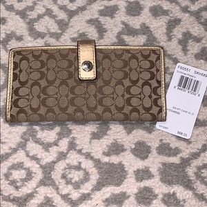 Brown Coach Wallet